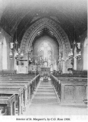 St Margarets Interior 1906